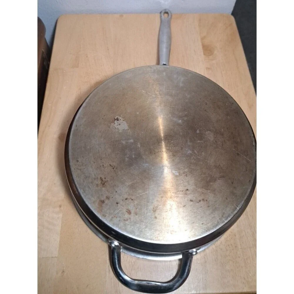 Cuisinart Sauté Skillet 7333-24HG Pan Stainless Steel No Lid
